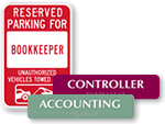 Cashier Signs