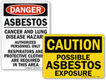 Asbestos Warning Signs
