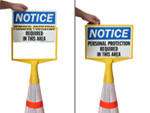 ConeBoss Sign Frame Holder