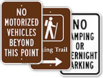 Campground Signs