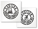 Caution Stencils