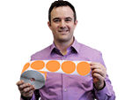 Colored Circles Labels