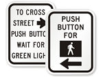 Crosswalk Instruction Signs