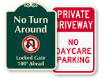 Custom DriveWay Signs