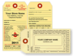 Custom Fire Extinguisher Tags