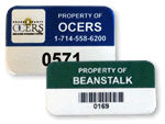 Custom Metal Asset Tags