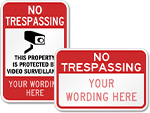 Custom Property & Security Signs