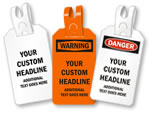 Custom Self Locking Tags