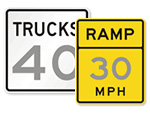 Custom Speed Limit Signs