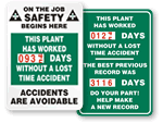 Dial a Day™ Safety Scoreboards