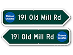 Arrow Address Signs