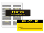 Do Not Use Labels