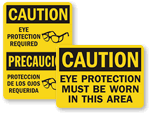 Eye Protection Required