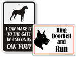 Funny Beware of Dog Signs
