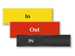 In and Out signs