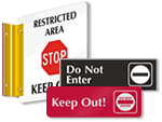 Keep Out Door Signs
