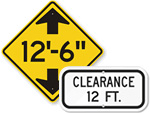 Low Clearance Signs