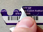 Metal Tamper Evident Asset Labels