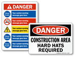 More Construction Signs