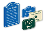 All Custom Plastic Signs
