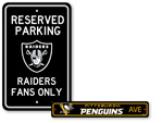Novelty Sports Parking Signs