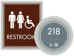 Optik Door Signs