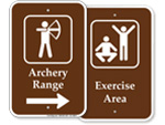A E Park Signs