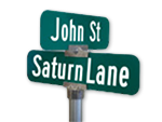 Personalized Street Signs