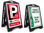 Custom Portable A Frame Signs