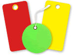 Blank Plastic Tags