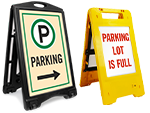 Parking A Frame Signs