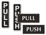 Push Pull Door Signs
