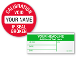 Quality Control Labels