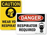 Respirator Sign