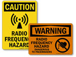RF Warning Signs