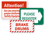Smaller Custom Metal Signs