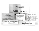 Engraved Steel Signs
