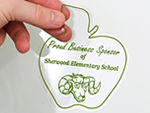 Static Cling Vinyl Stickers