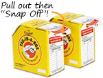 Tag on a Roll Extinguisher Inspection Tags