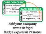 Time Expiring Name Tags