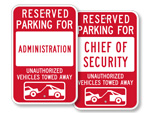 Tow Away Signs   By Title