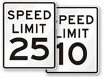 Speed Limit Signs