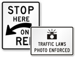 Traffic Signal Signs