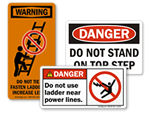 Ladder Safety Labels