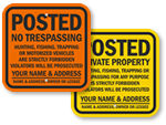 Wildlife Protection Signs