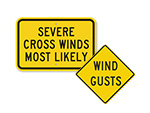 Wind Warning Signs