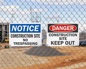 Construction Site Signs