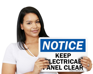 Electrical Panel Notice Labels