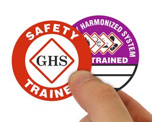 HazMat & Right-to-Know Hard Hat Stickers