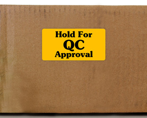 calibration approval labels